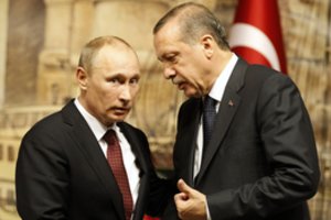 R. T. Erdoganas sako pasiekęs „istorinį susitarimą“ su V. Putinu dėl Sirijos