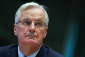 Bendrijos derybininkas M. Barnier: „Brexit“ be susitarimo rizika išlieka