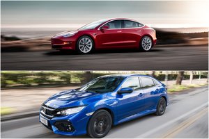 „Tesla“ vairuotojas po 160 tūkst. km palygino išlaidas su „Honda Civic“: įspūdingas skirtumas