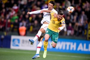 Futbolo rinktinė baigia kovas Europos čempionato atrankoje: Portugalija – Lietuva