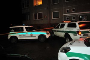Vilniuje nužudytas vyras, žmona rado gulintį kraujo klane
