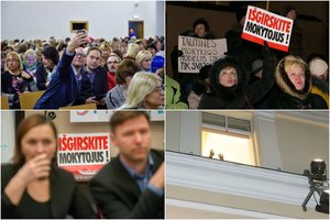 Dėl atlyginimų sukilusi Lietuva eina į gatves: paaiškino, kas skaudžiausia po pedagogų žygio į ŠMM
