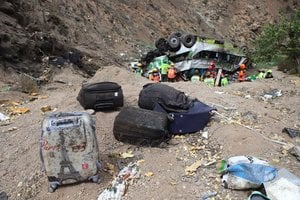 Per autobuso avariją Čilės šiaurėje žuvo mažiausiai 20 žmonių