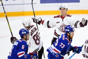 KHL pirmenybėse – penktasis N. Ališausko įvartis
