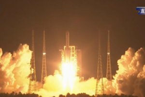Kinija paleido galingą kosminę raketą 