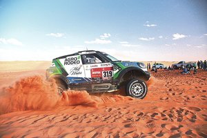 Dakaro ralio 11-asis etapas: maratono tęsinys per dykumas ir smėlį