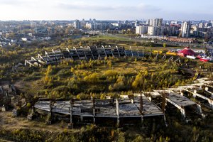 Paskelbė, kaip galimai atrodys atnaujinta sankryža prie Nacionalinio stadiono Vilniuje