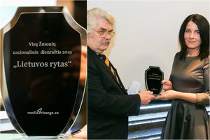 Etiškiausio dienraščio apdovanojimu įvertintas „Lietuvos rytas“