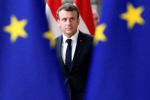 Prancūzijos prezidentas Emmanuelis Macronas: „Brexit“ yra „istorinis perspėjimo ženklas“ Europai