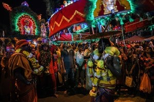 Malaizijoje hinduistai rinkosi į kasmetinį festivalį nepaisydami nerimo dėl viruso