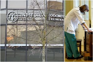 Vilniuje įtartas koronavirusas: dėl to uždarytas vienos klinikos filialas