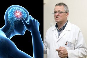 Insulto pranašas nėra galvos skausmas: gydytojas nurodė pirmuosius ligos požymius