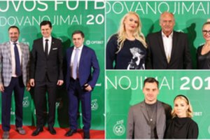 Visuomenės veikėjai rinkosi į Lietuvos futbolo geriausiųjų apdovanojimus