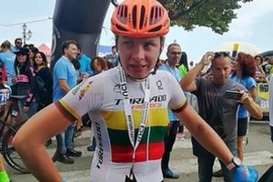Ispanijoje – sėkmingas dviratininkės Katažinos Sosnos pasirodymas