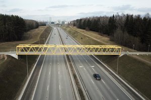 Detektyvas Vilniuje: gerai žinomas tiltas per naktį tapo neatpažįstamas