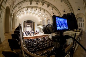Atnaujinta Nacionalinės filharmonijos skaitmeninė koncertų salė
