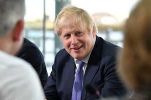 Jungtinės Karalystės finansų sekretorius: Boriso Johnsono būklė gerėja