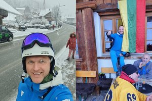 Koronavirusą iš slidinėjimo parsivežęs garsus Vilniaus medikas: „Po kelionės juokai baigėsi“