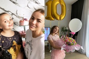 Goda Alijeva namuose dukrai surengė įspūdingą gimtadienį: skaniausias tortas ir daugybė balionų
