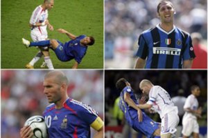 M. Materazzi atskleidė, ką pasakė Z. Zidane'ui ir kodėl jis netrenkė jam atgal
