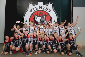 Stiprinama Vilniaus krepšinio piramidė: talentingiausiems moksleiviams – ypatingos sąlygos tobulėti