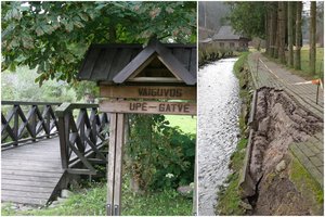 Vėl atidaroma: vienintelė upė-gatvė Lietuvoje jau nebekelia pavojaus lankytojams