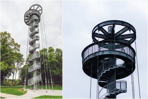 Atveriamas Krekenavos apžvalgos bokštas: laikas pasižvalgyti iš aukščiau
