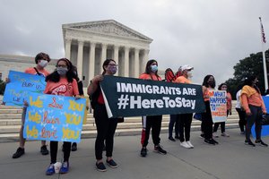 JAV teismas blokavo D. Trumpo bandymą atsisakyti jaunų imigrantų apsaugos programos