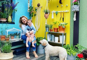 Beata Nicholson parodė spalvotą savo terasą: pilna prieskonių ir jaukumo
