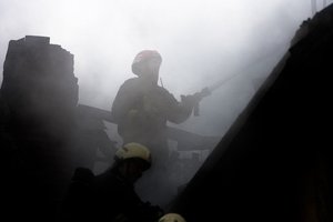 Ukrainos rytuose miško gaisras supleškino 110 namų, žuvo penki žmonės