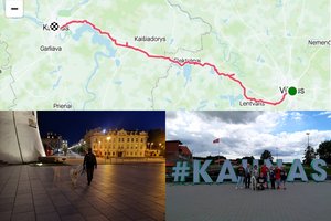 Iššūkis – iš Vilniaus į Kauną pėsčiomis: vaizdingas maršrutas pradžiugins net patyrusį keliautoją