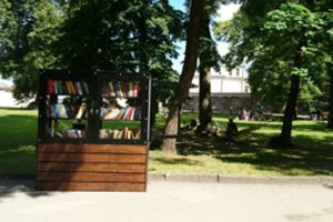 Sostinės Sapiegų parke kuriasi literatūros salos