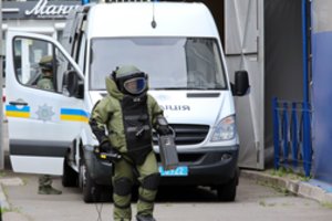Kijevo turguje neutralizuoti du sprogstamieji įtaisai