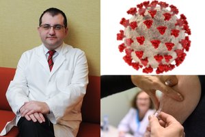 Profesorius V. Kasiulevičius pasakė, kodėl siaučiant koronavirusui ypač svarbu pasiskiepyti nuo gripo