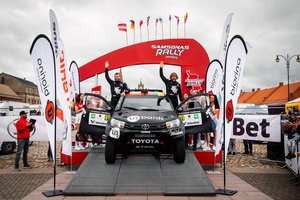B. Vanagas pirmą kartą Lietuvos trasose pasirodė su savo Dakaro bolidu
