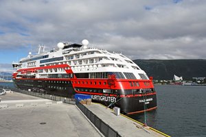 Norvegijos kruiziniame laive koronavirusas patvirtintas 33 įgulos nariams