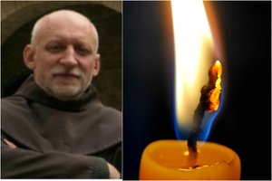 Nuo koronaviruso miręs vienuolis Arūnas Brazauskas bus laidojamas Kretingoje