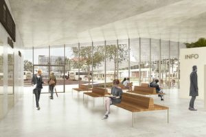 Architektų įžymybė pristato Panevėžio autobusų stoties projektą