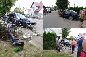 Kybartuose beteisis vairuotojas sudaužė automobilį BMW ir sužalojo du keleivius