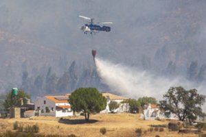 Ispanijos Andalūzijos regione dėl miško gaisro evakuojama 2,4 tūkst. žmonių