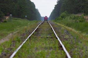 Šiaulių rajone traukinys mirtinai sužalojo ant bėgių gulėjusį vyrą
