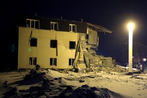 Rusijos Tiumenės mieste – dujų sprogimas daugiabutyje, yra nukentėjusiųjų