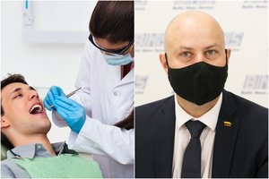 Odontologai skambina pavojaus varpais – prieš koronavirusą jaučiasi beginkliai, pirštu rodo į A. Verygos ministeriją