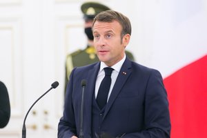 Prancūzijos prezidentas Vilniuje: septynios svarbiausios citatos