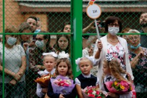 Maskvos mokyklose dėl išaugusio sergamumo skelbiamos pailgintos atostogos