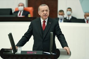 R. T. Erdoganas: paliaubos Kalnų Karabache priklauso nuo armėnų pajėgų išvedimo