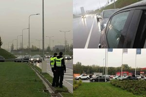 Vilniuje – masinė protesto akcija: neiškentę valdžios neveiksnumo, vairuotojai užkimšo sostinės gatves