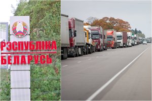 „Linavos“ prezidentas apie situaciją pasienyje su Baltarusija: sunkvežimių judėjimas sumažėjo