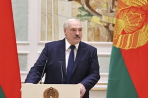 ES įvedė sankcijas A. Lukašenkos ir dar 14 Baltarusijos pareigūnų atžvilgiu