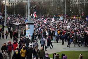 Baltarusijoje išvaikyti prieš A. Lukašenką nukreipti protestai